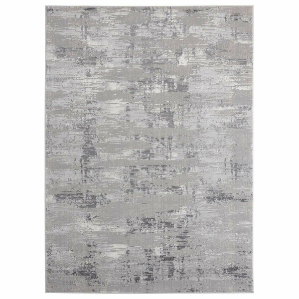 United Weavers Of America Cascades Salish Grey Area Rectangle Rug, 7 ft. 10 in. x 10 ft. 6 in. 2601 10972 912